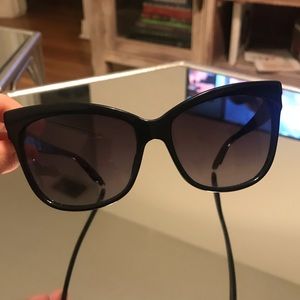 Black Dior Cateye Sunglasses